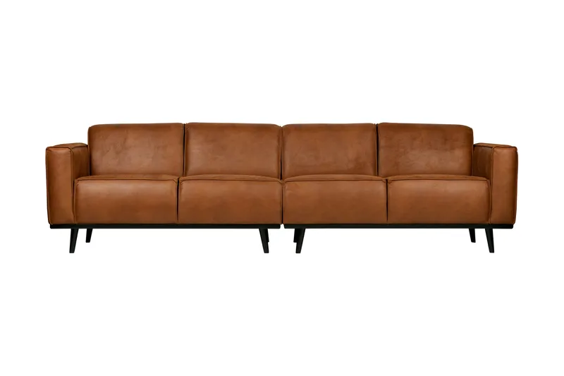 Statement 4-seters Sofa, Konjakk