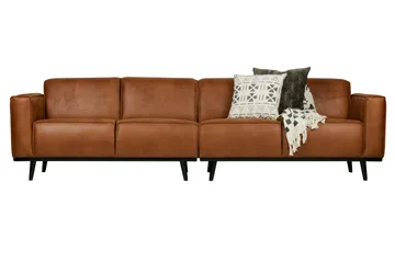 Statement 4-seters Sofa - Konjakk - Møbler - Sofaer - 4 seter sofa
