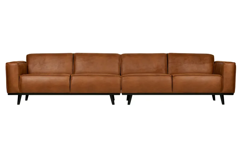 Statement 4-seters Sofa, Konjakk