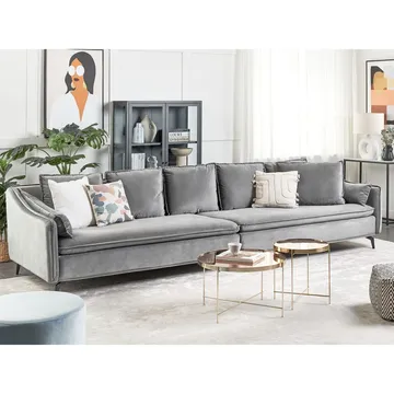 4-seters sofa Aure - Lys grå - Møbler - Sofaer - 4 seter sofa