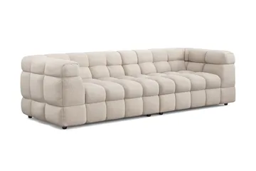 4-seters Sofa Elise - Beige - Møbler - Sofaer - 4 seter sofa