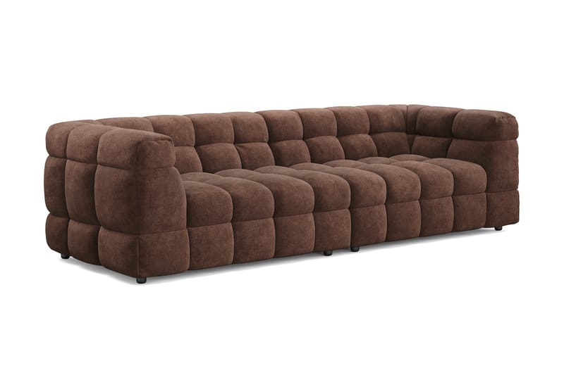4-seters Sofa Elise - Brun - Møbler - Sofaer - 4 seter sofa