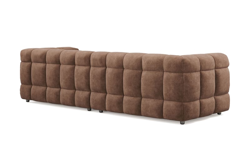 4-seters Sofa Elise - Brun - Møbler - Sofaer - 4 seter sofa