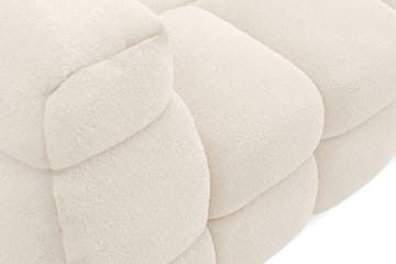 4-seters Sofa Elise med Sjeselong Høyre - Beige Teddy - Møbler - Sofaer - Sofaer med sjeselong - 4 seters sofa med divan
