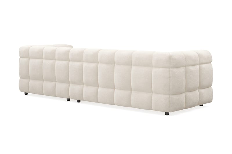 4-seters Sofa Elise med Sjeselong Høyre - Beige - Møbler - Sofaer - Sofaer med sjeselong - 4 seters sofa med divan