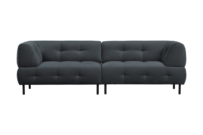 4-seters Sofa Kuusirant - Mørkegrå - 4 seter sofa
