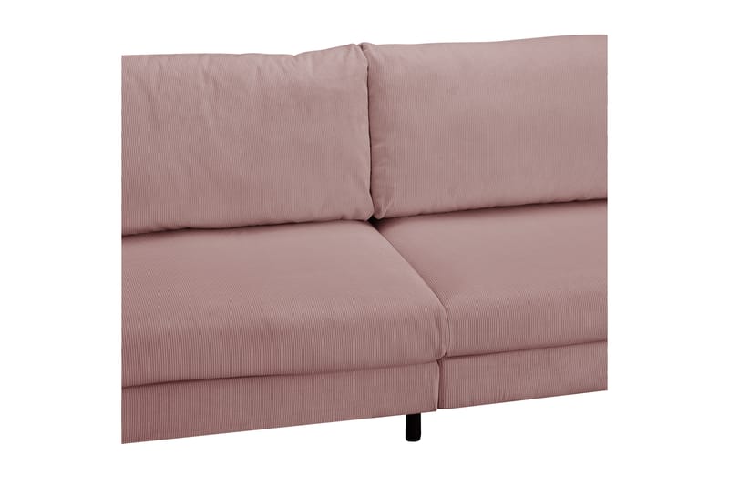 4-seters Sofa Leonard - Rosa - 4 seter sofa