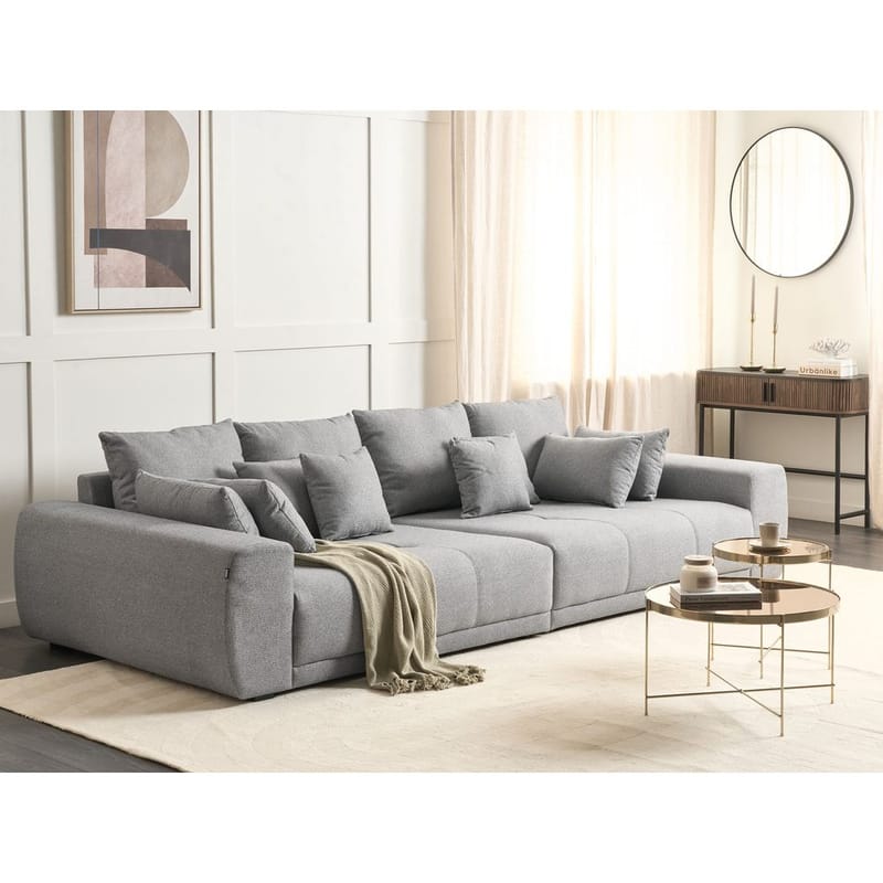 4-seters sofa Torpo - Grå, svart - Møbler - Sofaer - 4 seter sofa