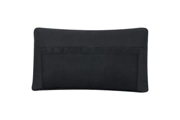 4-sits Hörnsoffa med fotpall Beliani Unstad Beige/svart Black - Møbler - Sofaer - Modulsofaer - Komplett modulsofa