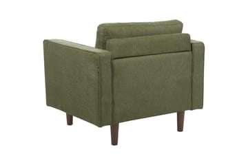 4-sits Soffgrupp Beliani Nurmo Beige/mörkt trä Green||Dark colored wood - Møbler - Sofaer - Sofagrupper