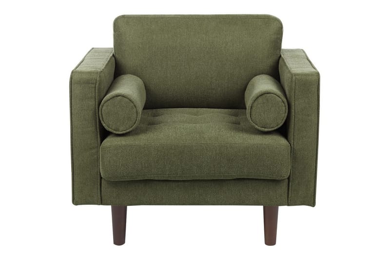 4-sits Soffgrupp Beliani Nurmo Beige/mörkt trä Green||Dark colored wood - Møbler - Sofaer - Sofagrupper