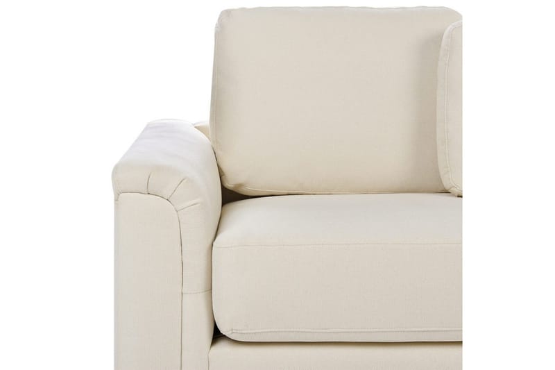 4-sitssoffa Beliani Kohlo Beige/svart, Högervänd Beige||Black Right-faced - Møbler - Sofaer - Sofagrupper
