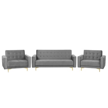 5-seters Sofasett Aberdeen - Møbler - Sofaer - Sofagrupper - Chesterfield sofagruppe