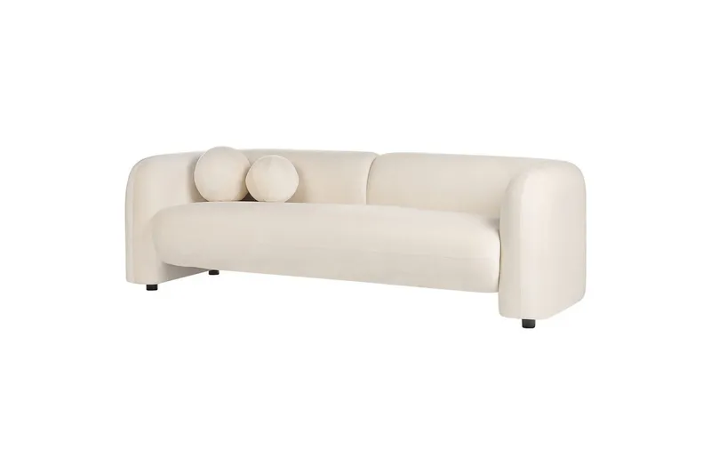 5-sits Soffgrupp Beliani Leiren Beige Offwhite - Møbler - Sofaer - Sofagrupper