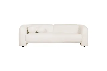 5-sits Soffgrupp Beliani Leiren Beige White - Møbler - Sofaer - Sofagrupper