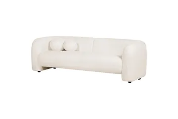 5-sits Soffgrupp Beliani Leiren Beige White - Møbler - Sofaer - Sofagrupper