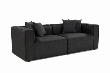 Abbas 2-seters Sofa - Antrasitt - Møbler - Sofaer - Modulsofaer - Komplett modulsofa