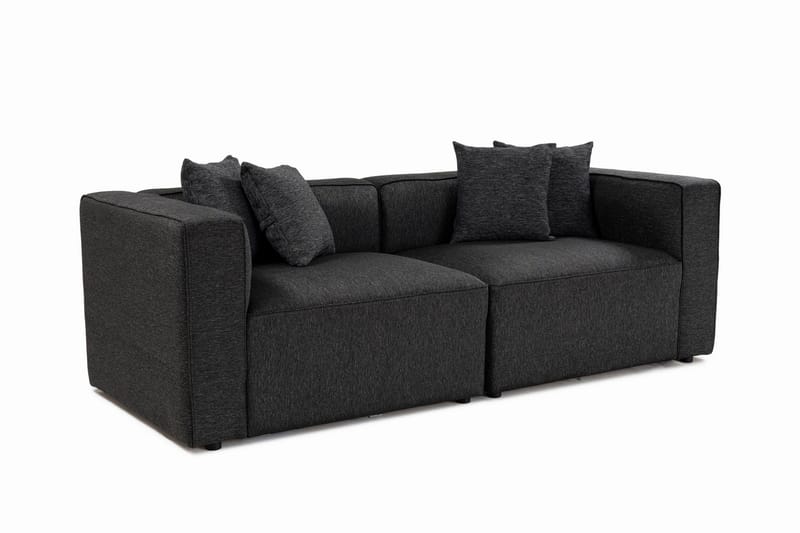 Abbas 2-seters Sofa - Antrasitt - Møbler - Sofaer - Modulsofaer - Komplett modulsofa