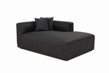 Abbas 4-seters Sofa med Divan - Antrasitt - Møbler - Sofaer - Sofaer med sjeselong - 4 seters sofa med divan