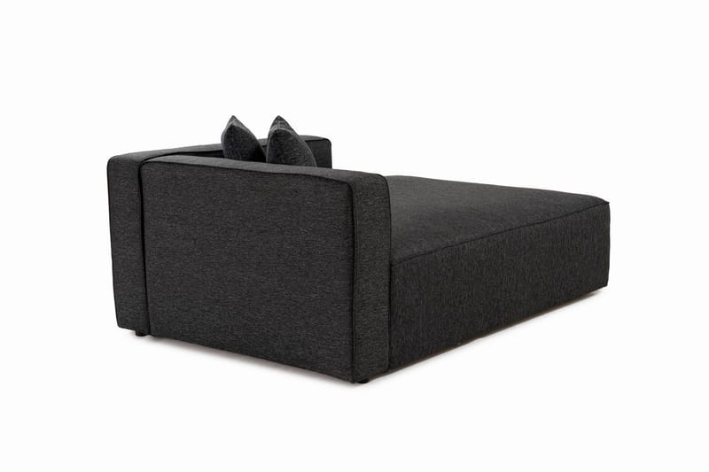 Abbas 4-seters Sofa med Divan - Antrasitt - Møbler - Sofaer - Sofaer med sjeselong - 4 seters sofa med divan