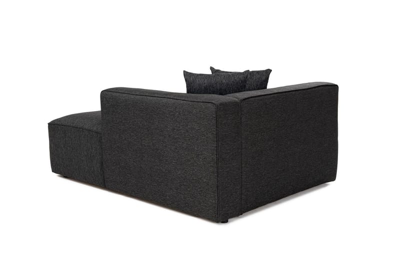 Abbas 4-seters Sofa med Divan - Antrasitt - Møbler - Sofaer - Sofaer med sjeselong - 4 seters sofa med divan