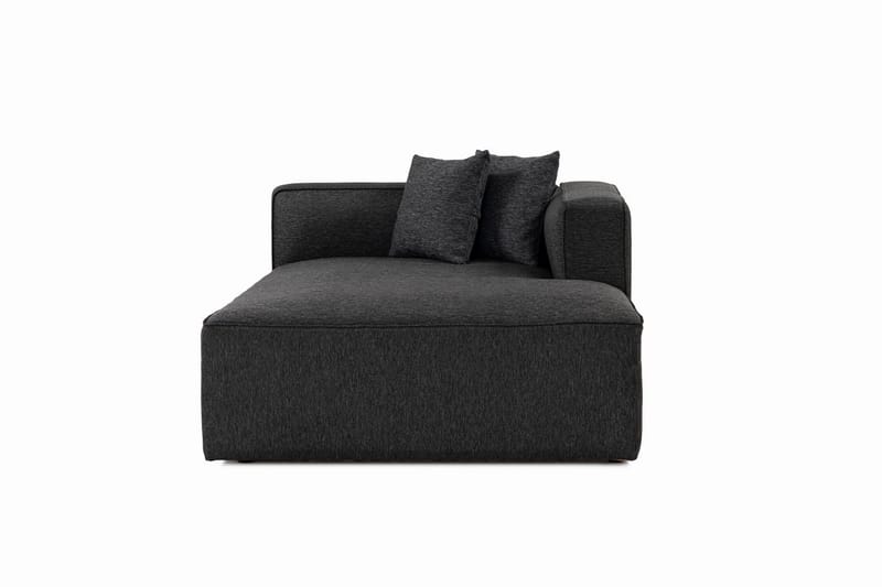 Abbas 4-seters Sofa med Divan - Antrasitt - Møbler - Sofaer - Sofaer med sjeselong - 4 seters sofa med divan