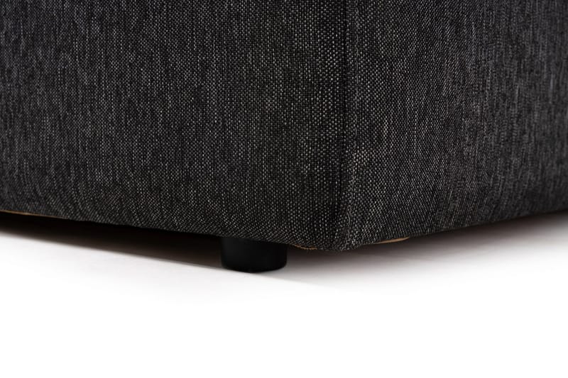 Abbas 4-seters Sofa med Divan - Antrasitt - Møbler - Sofaer - Sofaer med sjeselong - 4 seters sofa med divan