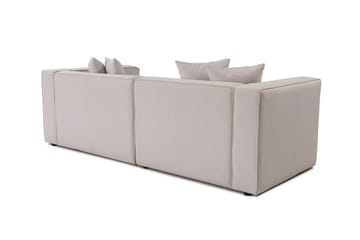 Abbas 4-seters Sofa med Divan - Ecru - Møbler - Sofaer - Sofaer med sjeselong - 4 seters sofa med divan