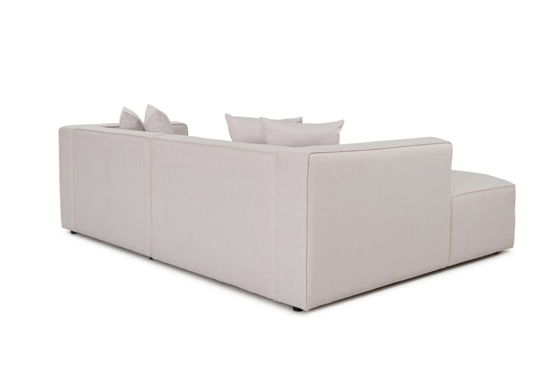 Abbas 4-seters Sofa med Divan - Ecru - Møbler - Sofaer - Sofaer med sjeselong - 4 seters sofa med divan