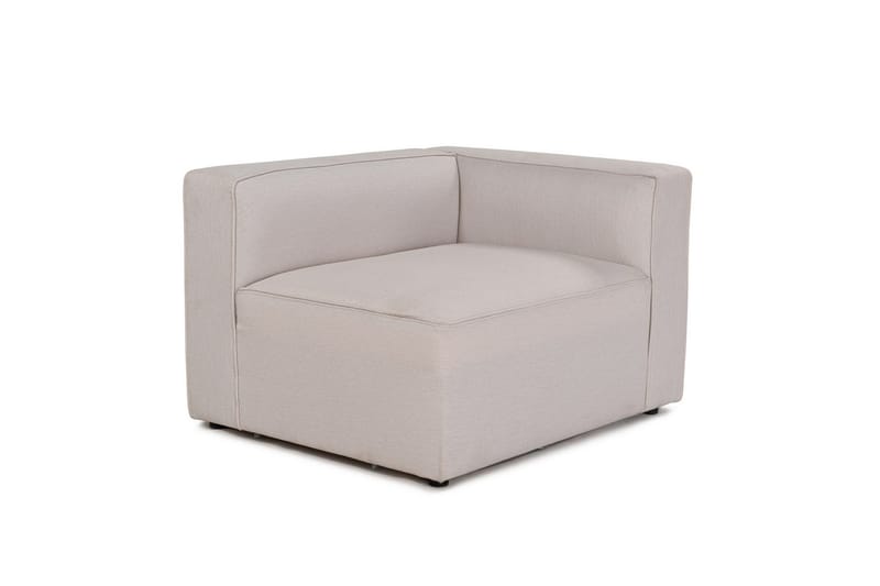 Abbas 4-seters Sofa med Divan - Ecru - Møbler - Sofaer - Sofaer med sjeselong - 4 seters sofa med divan