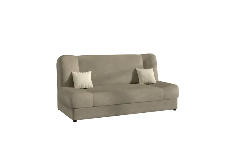 Abron Sofa 3-seter, Beige/Brun
