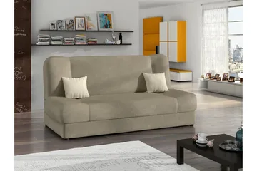 Abron Sofa 3-seter - Beige/Brun - Møbler - Sofaer - Sovesofaer - 3 seters sovesofa