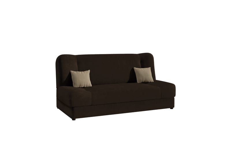 Abron Sofa 3-seter - Brun/Beige - Møbler - Sofaer - Sovesofaer - 3 seters sovesofa