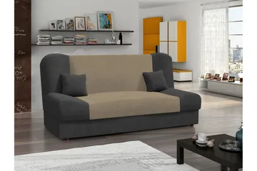 Abron Sofa 3-seter - Grå/Beige - Møbler - Sofaer - Sovesofaer - 3 seters sovesofa