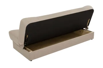 Abron Sofa 3-seter - Hvit - Møbler - Sofaer - Sovesofaer - 3 seters sovesofa