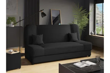 Abron Sofa 3-seter - Svart - Møbler - Sofaer - Sovesofaer - 3 seters sovesofa