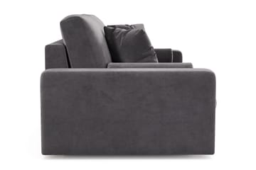 Adelsö by Gynning 3-seter Dyp Sofa i fløyel - Mørkegrå - Møbler - Sofaer - Fløyelssofaer