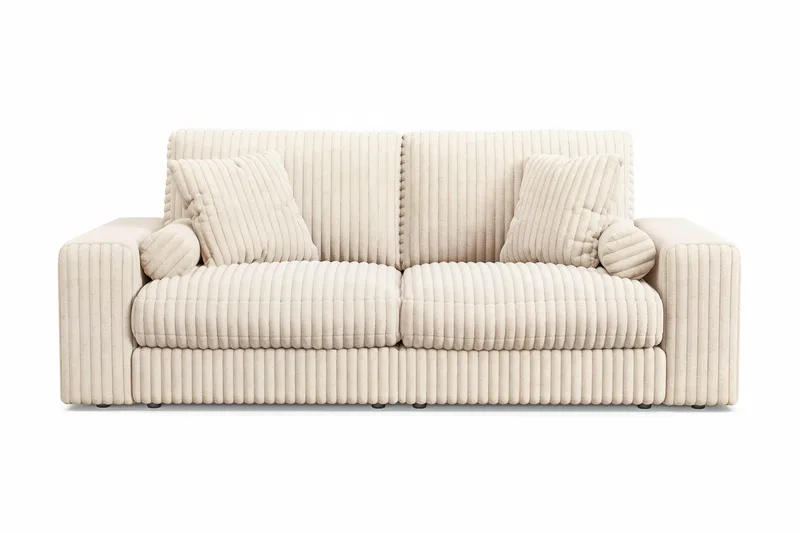 Adelsö by Gynning 3-seter Dyp Sofa i Manchester, Beige