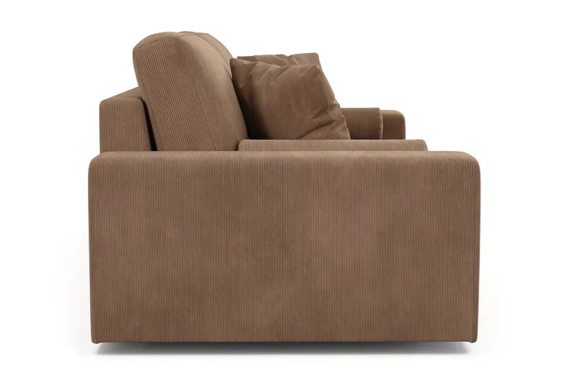 Adelsö by Gynning 3-seter Dyp Sofa i Manchester - Brun - Møbler - Sofaer - 3 seter sofa