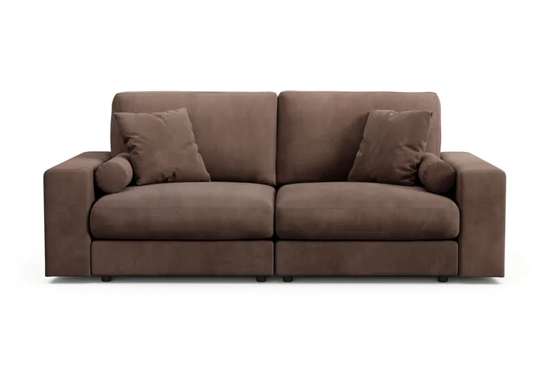 Adelsö by Gynning 3-seter Dyp Sofa i Manchester, Brun