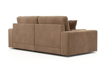 Adelsö by Gynning 3-seter Dyp Sofa i Manchester - Brun - Møbler - Sofaer - 3 seter sofa