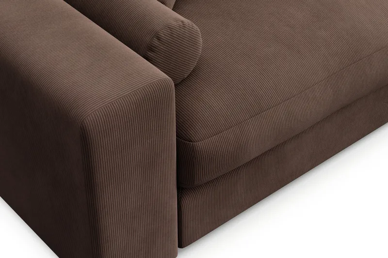 Adelsö by Gynning 3-seter Dyp Sofa i Manchester - Brun - Møbler - Sofaer - 3 seter sofa