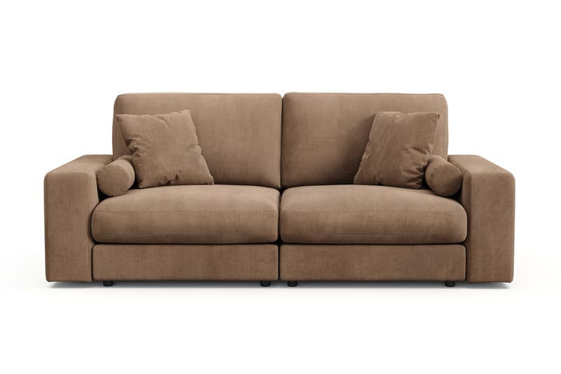 Adelsö by Gynning 3-seter Dyp Sofa i Manchester - Brun - Møbler - Sofaer - 3 seter sofa