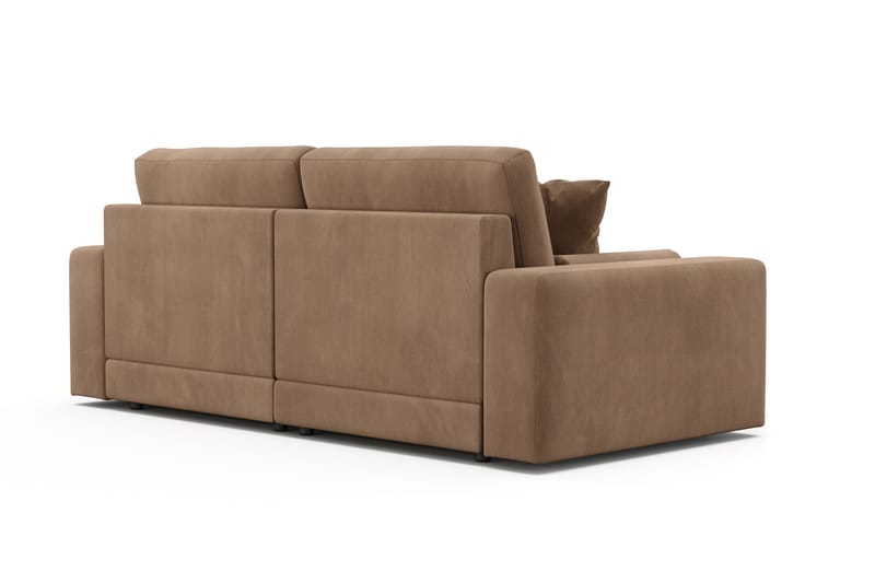 Adelsö by Gynning 3-seter Dyp Sofa i Manchester - Brun - Møbler - Sofaer - 3 seter sofa
