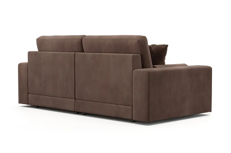 Adelsö by Gynning 3-seter Dyp Sofa i Manchester - Brun - Møbler - Sofaer - 3 seter sofa