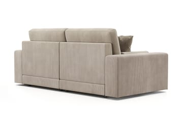 Adelsö by Gynning 3-seter Dyp Sofa i Manchester - Greige - Møbler - Sofaer - 3 seter sofa