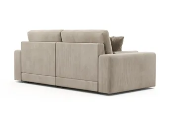 Adelsö by Gynning 3-seter Dyp Sofa i Manchester - Greige - Møbler - Sofaer - 3 seter sofa
