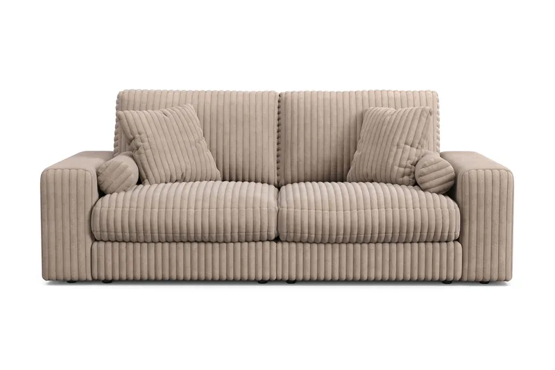 Adelsö by Gynning 3-seter Dyp Sofa i Manchester, Greige