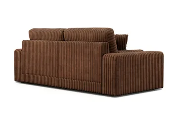 Adelsö by Gynning 3-seter Dyp Sofa i Manchester - Mørkebrun - Møbler - Sofaer - 3 seter sofa