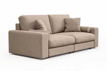 Adelsö by Gynning 3-seter Dyp Sofa i stoff - Beige - Møbler - Sofaer - 3 seter sofa